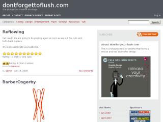 Dont forget to flush thumbnail