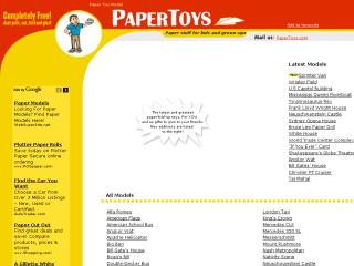 Papertoys.com thumbnail
