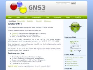 GNS3 | Home thumbnail