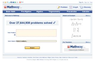 Mathway: Step-by-Step Math Problem Solver thumbnail