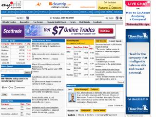 myiris.com - Financial Markets India thumbnail