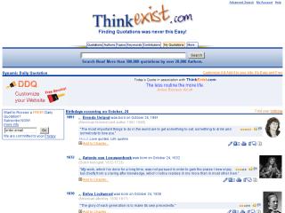 ThinkExist.com Quotations thumbnail