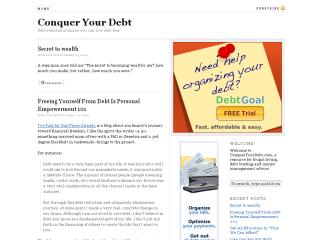 Conquer Your Debt thumbnail