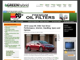 GreenHybrid - Hybrid Cars thumbnail