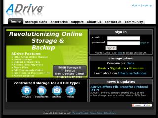 ADrive.com &ndash; 50GB of Free Online Storage & Backup thumbnail