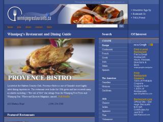 WinnipegRestaurants.ca thumbnail