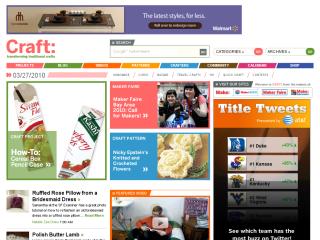 craftzine.com: CRAFT: The first project-based magazine dedicated thumbnail