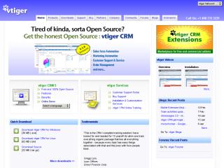 vtiger Open Source CRM - Salesforce , Marketing, Support Automat thumbnail