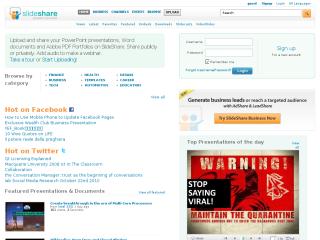 SlideShare is the best place to share powerpoint presentations thumbnail