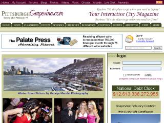 Pittsburgh Grapevine Interactive City Magazine thumbnail
