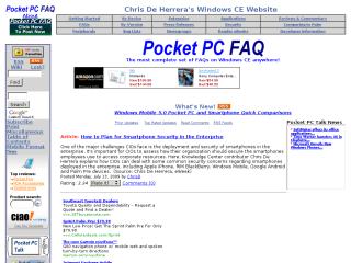 Pocket PC FAQ thumbnail