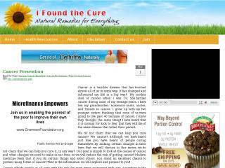 iFound the Cure thumbnail
