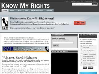 KnowMyRights.org thumbnail