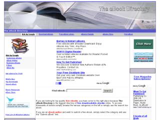 Free Ebooks - Download 20,000 Free Ebooks At The Ebook Directory thumbnail