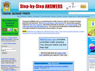 Homeschool Math thumbnail