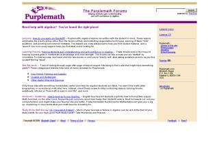 Purplemath thumbnail