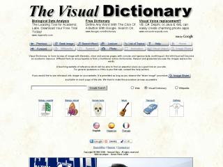 Visual dictionary thumbnail