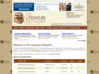 The Literature Network thumbnail