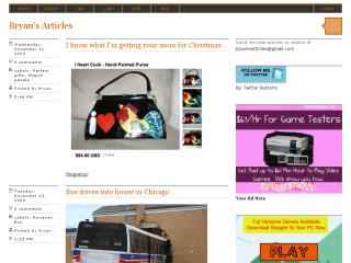 Bryan's Articles thumbnail