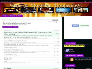 General Hospital Happenings Forum thumbnail