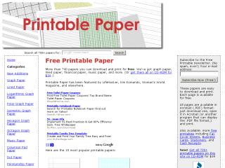 Printable Paper thumbnail