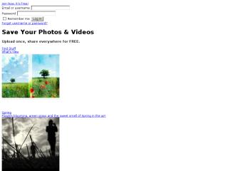 Photobucket image hosting and photo sharing thumbnail