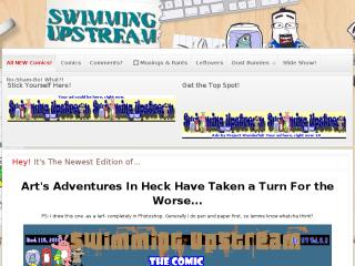 Swimmingupstreamcomic thumbnail