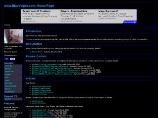 Black Viper's Web Site thumbnail
