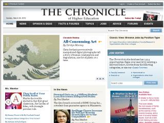 Chronicle of Higher Education thumbnail