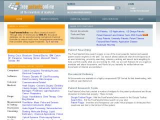 Free Patents Online thumbnail
