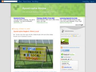 Apostrophe Abuse thumbnail
