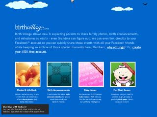 BirthVillage.com thumbnail