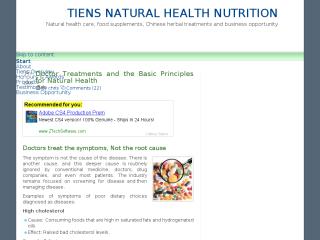 Tiens Natural Health Nutrition thumbnail