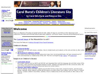 Carol Hurst's Children's Literature Site thumbnail
