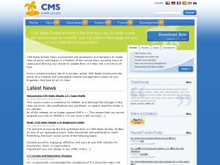 CMS Made Simple - Welcome to CMS Made Simple thumbnail