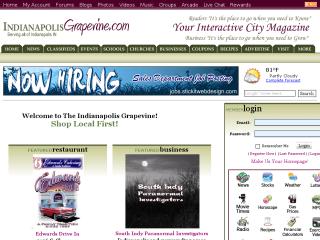 Indianapolis Grapevine - Your Interactive City Magazine thumbnail
