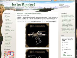 TheOneRing.net thumbnail