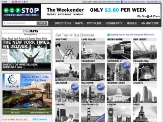 HopStop.com - Subway Directions and Bus Directions for New York  thumbnail