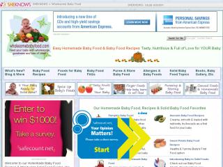 WholesomeBabyFood.com thumbnail
