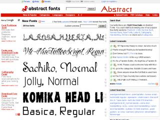 Abstractfonts thumbnail