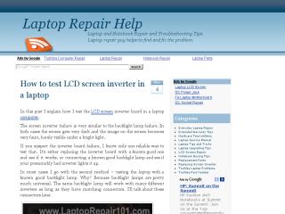 Laptop Repair 101 thumbnail